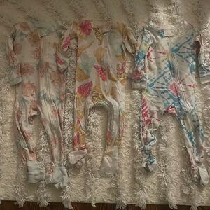 THREE burt’s bees pajamas